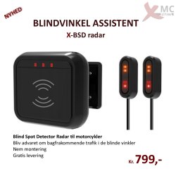 X-BSD radar Blind Spot Detection