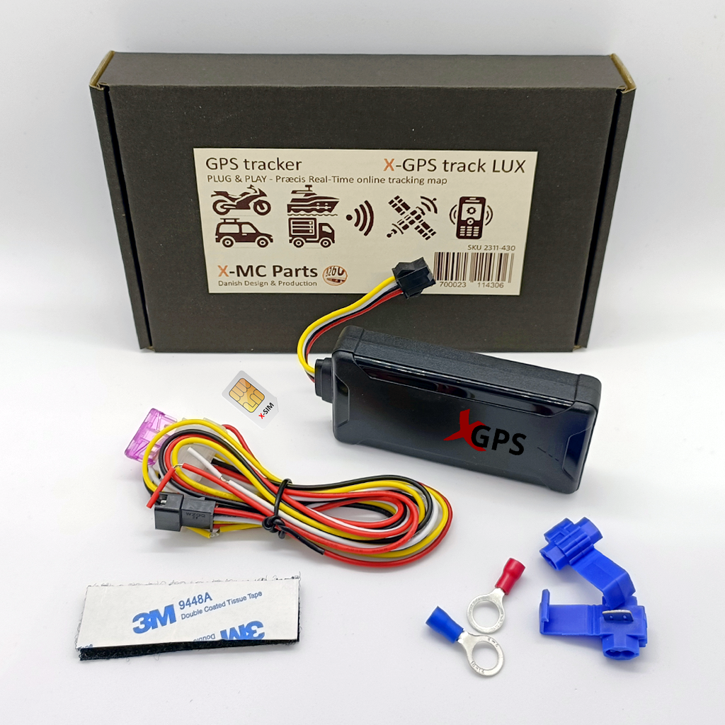 X-GPS Track LUX - GPS og Gadgets - X-refleks v/ X-MC Parts