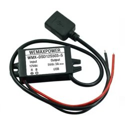 X-stepdown 12V-5V USB hun stik