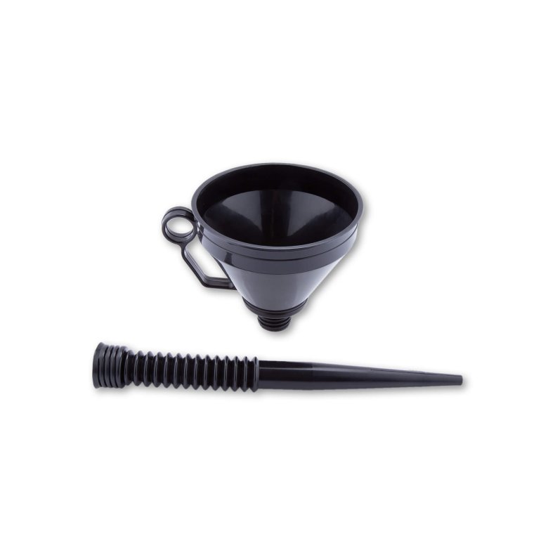 SHIN YO Funnel with flexible neck, black